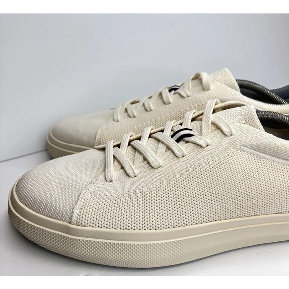 Rothy's Mens The RS02 Knit Unisex Sneakers Bone Size 11.5M/13 Wmns Mew W/O Box - Picture 7 of 16